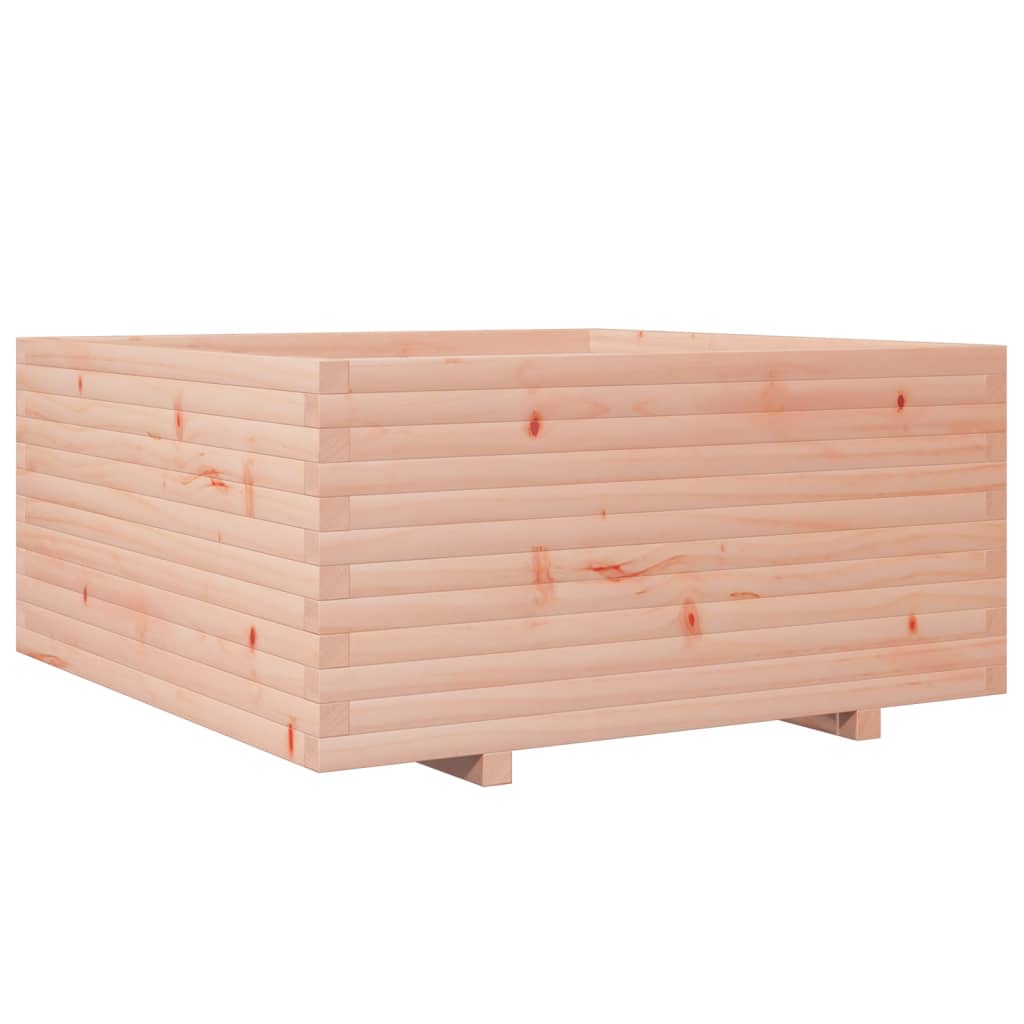 vidaXL Jardinera madera maciza de abeto Douglas 100x100x49,5 cm