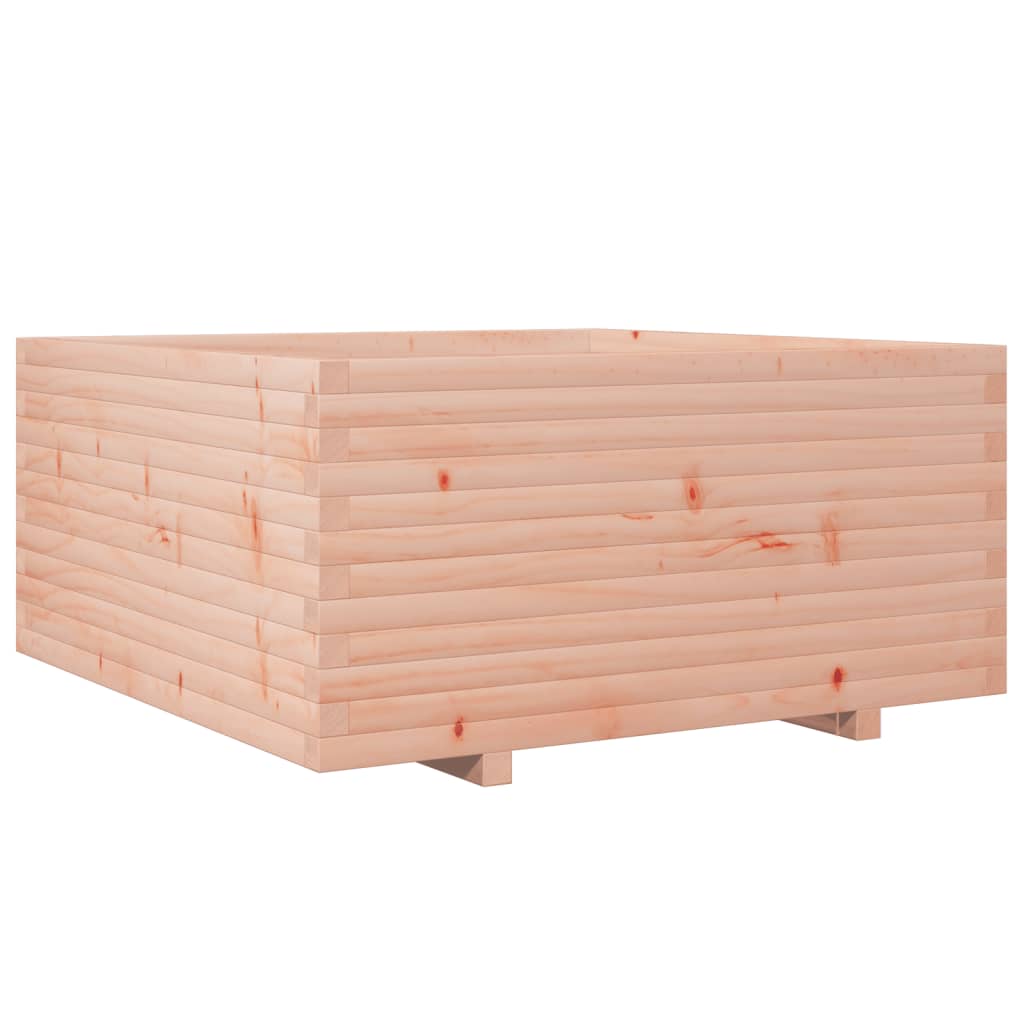 vidaXL Jardinera madera maciza de abeto Douglas 100x100x49,5 cm