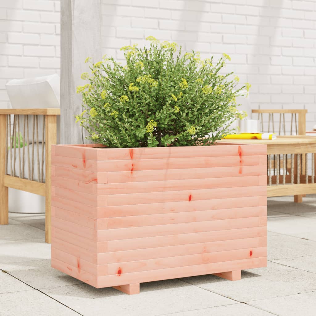 vidaXL Jardinera madera maciza de abeto Douglas 70x40x49,5 cm