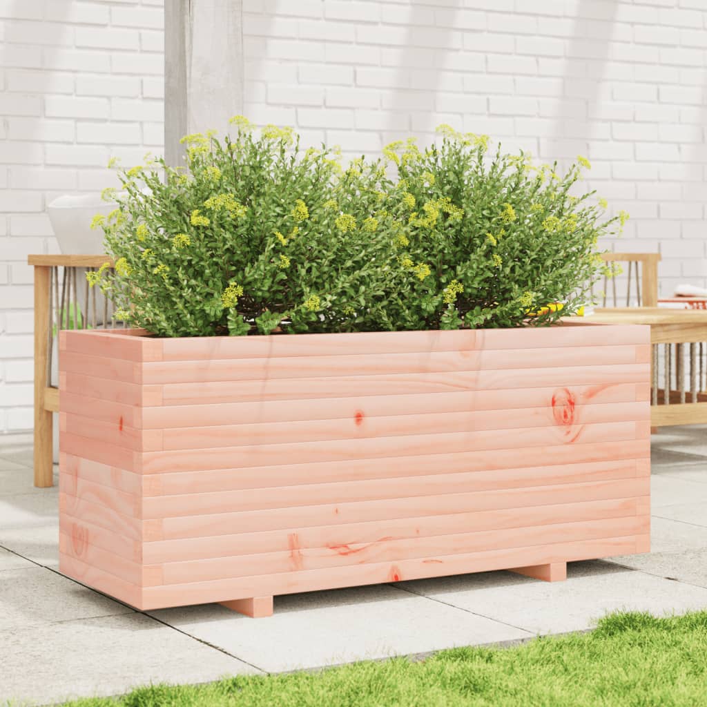 vidaXL Jardinera madera maciza de abeto Douglas 110x40x49,5 cm