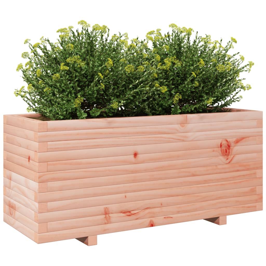 vidaXL Jardinera madera maciza de abeto Douglas 110x40x49,5 cm