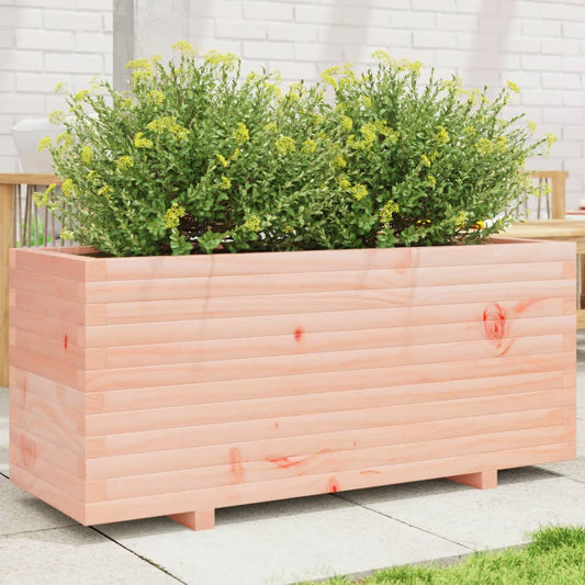 vidaXL Jardinera madera maciza de abeto Douglas 110x40x49,5 cm