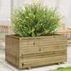 vidaXL Jardinera madera de pino impregnada 90x60x49,5 cm