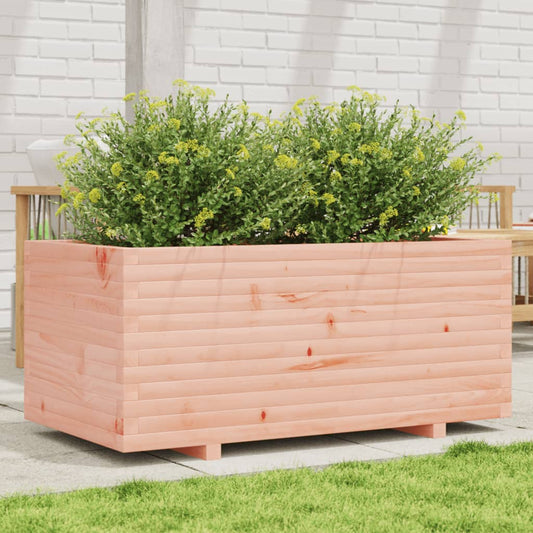 vidaXL Jardinera madera maciza de abeto Douglas 110x60x49,5 cm