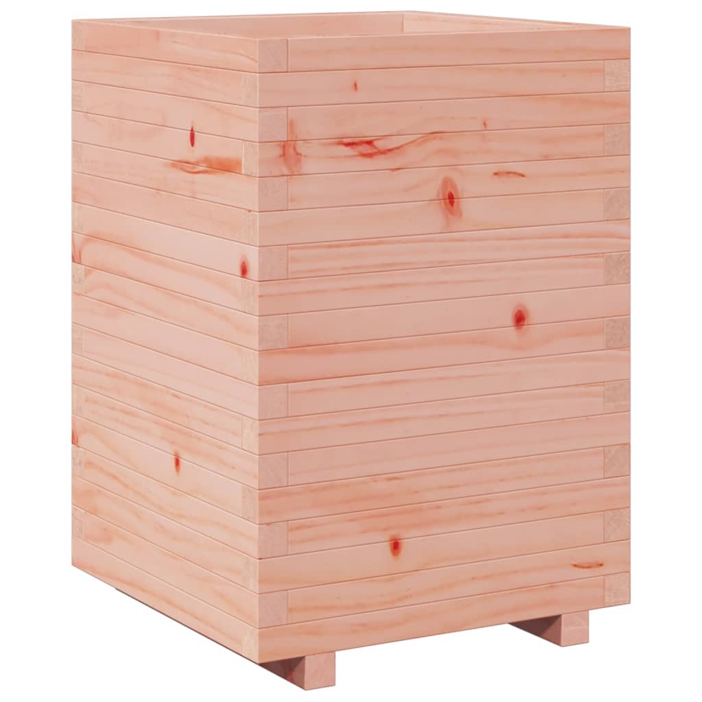 vidaXL Jardinera madera maciza de abeto Douglas 50x50x72,5 cm