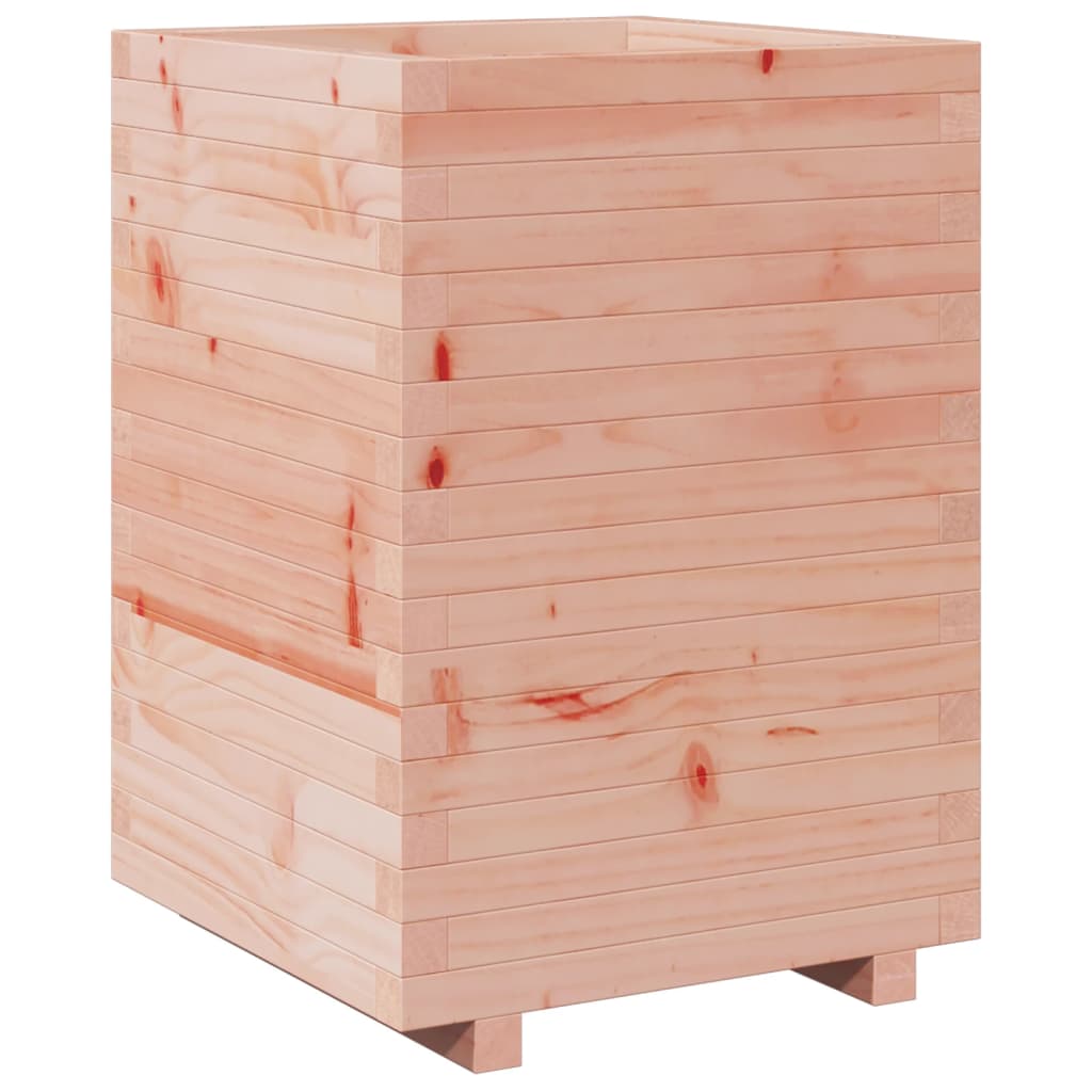 vidaXL Jardinera madera maciza de abeto Douglas 50x50x72,5 cm