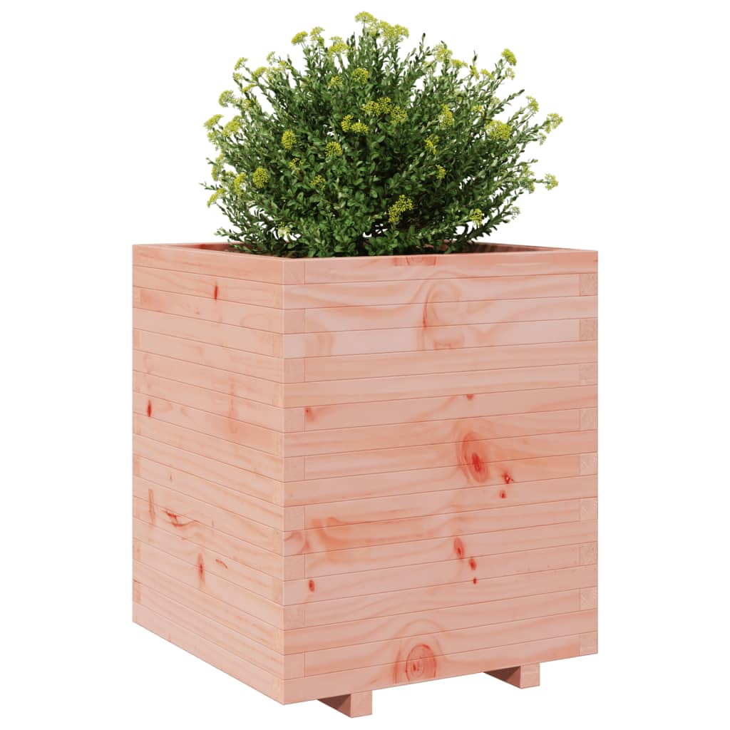 vidaXL Jardinera madera maciza de abeto Douglas 60x60x72,5 cm