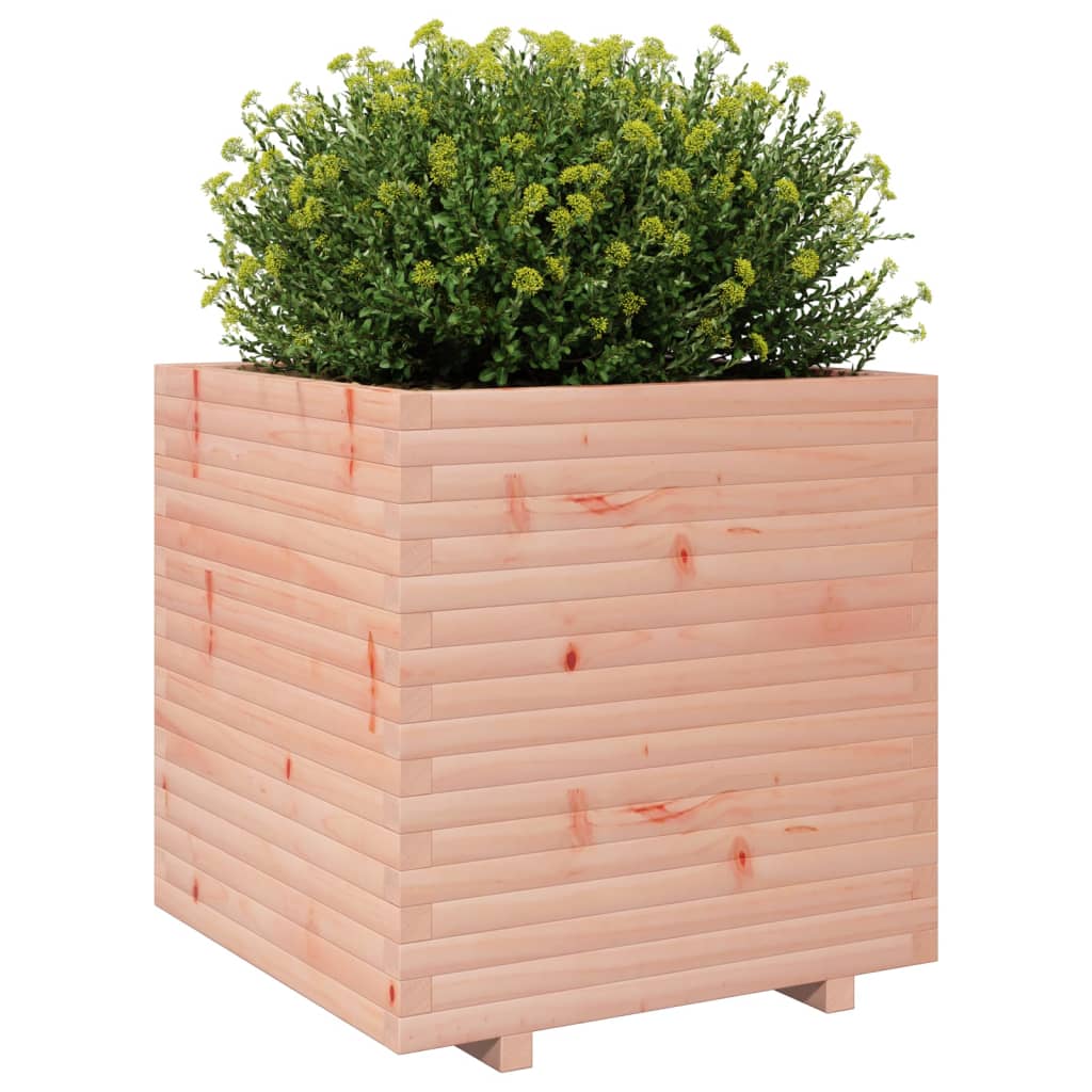 vidaXL Jardinera madera maciza de abeto Douglas 70x70x72,5 cm