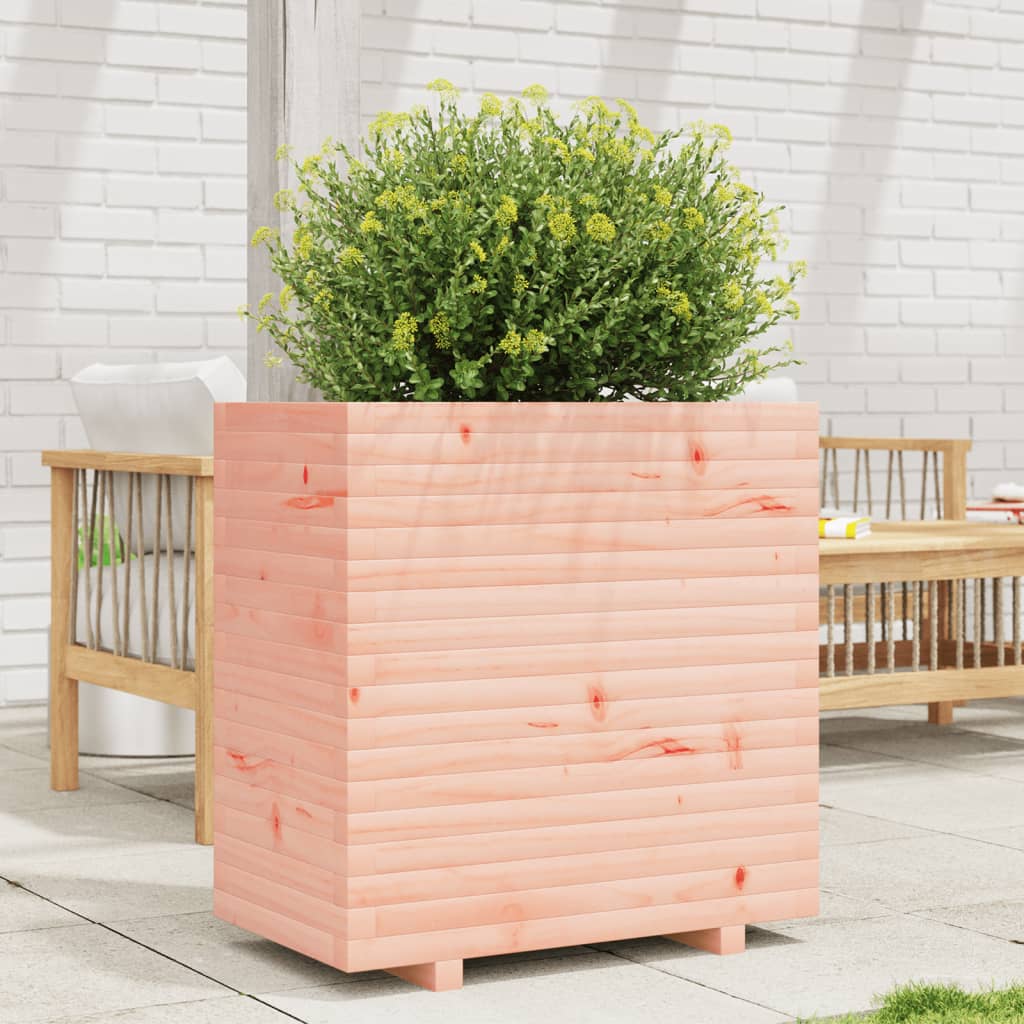 vidaXL Jardinera madera maciza de abeto Douglas 70x40x72,5 cm