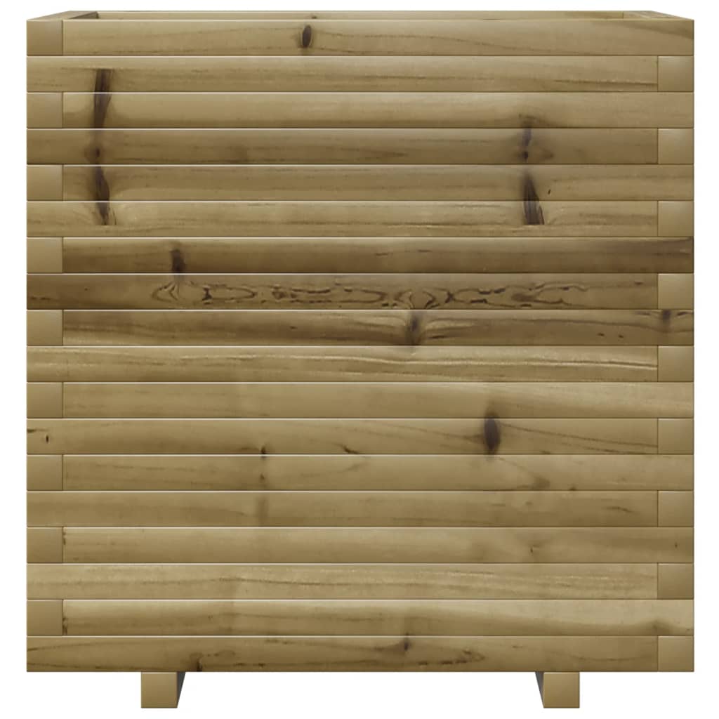 vidaXL Jardinera madera de pino impregnada 70x40x72,5 cm