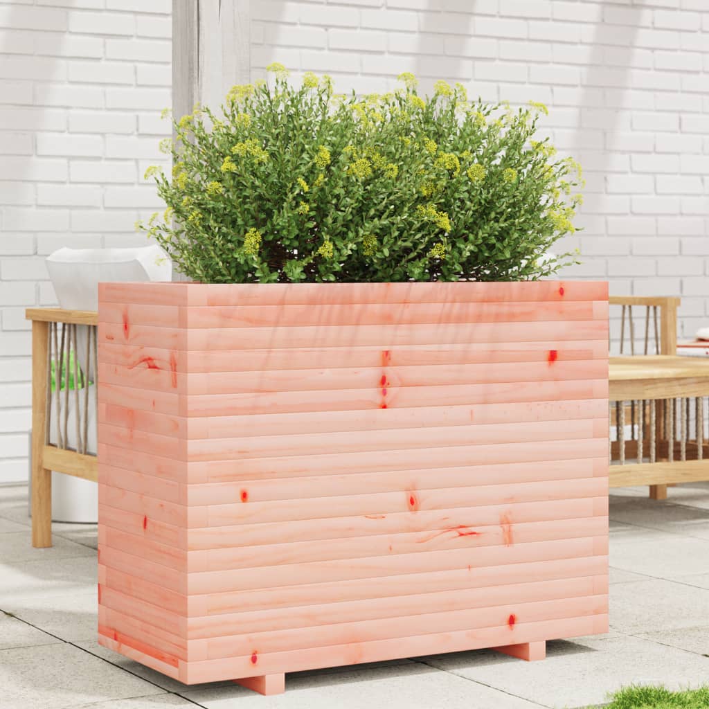 vidaXL Jardinera madera maciza de abeto Douglas 90x40x72,5 cm