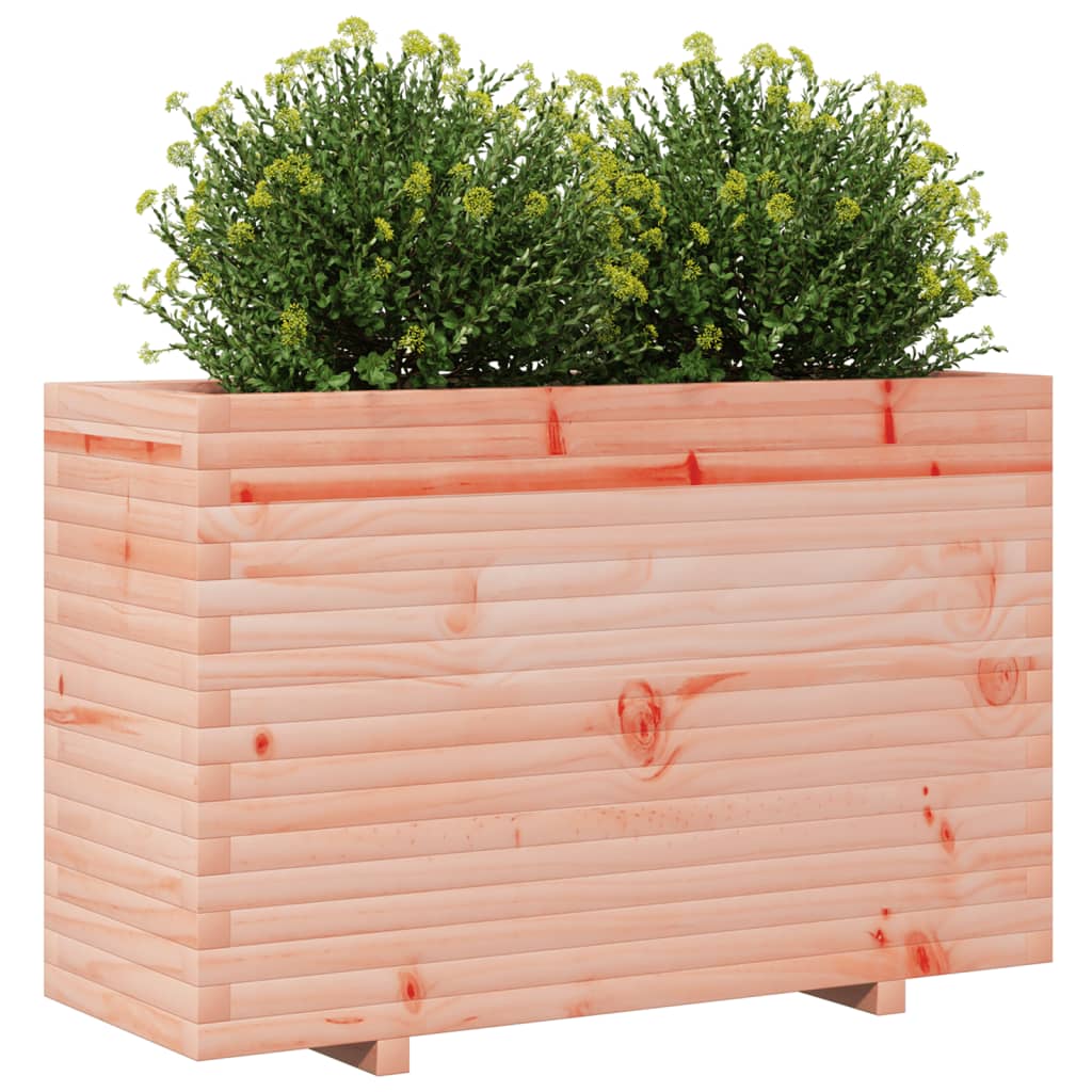 vidaXL Jardinera madera maciza de abeto Douglas 110x40x72,5 cm