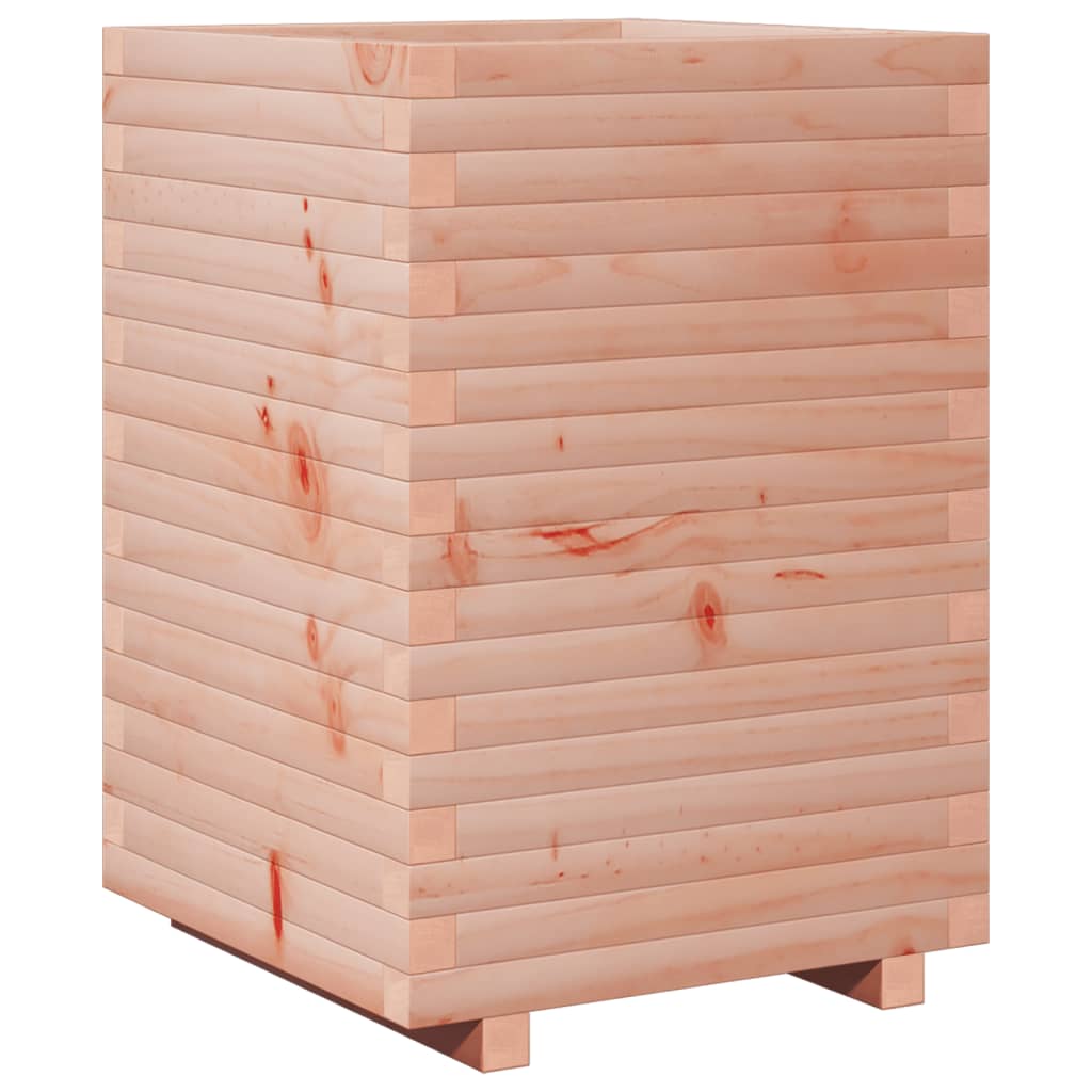 vidaXL Jardinera madera maciza de abeto Douglas 50x50x72 cm