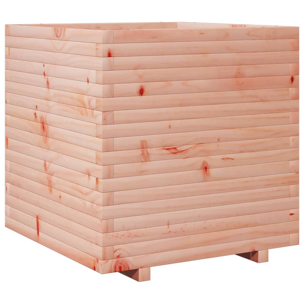 vidaXL Jardinera madera maciza de abeto Douglas 70x70x72 cm