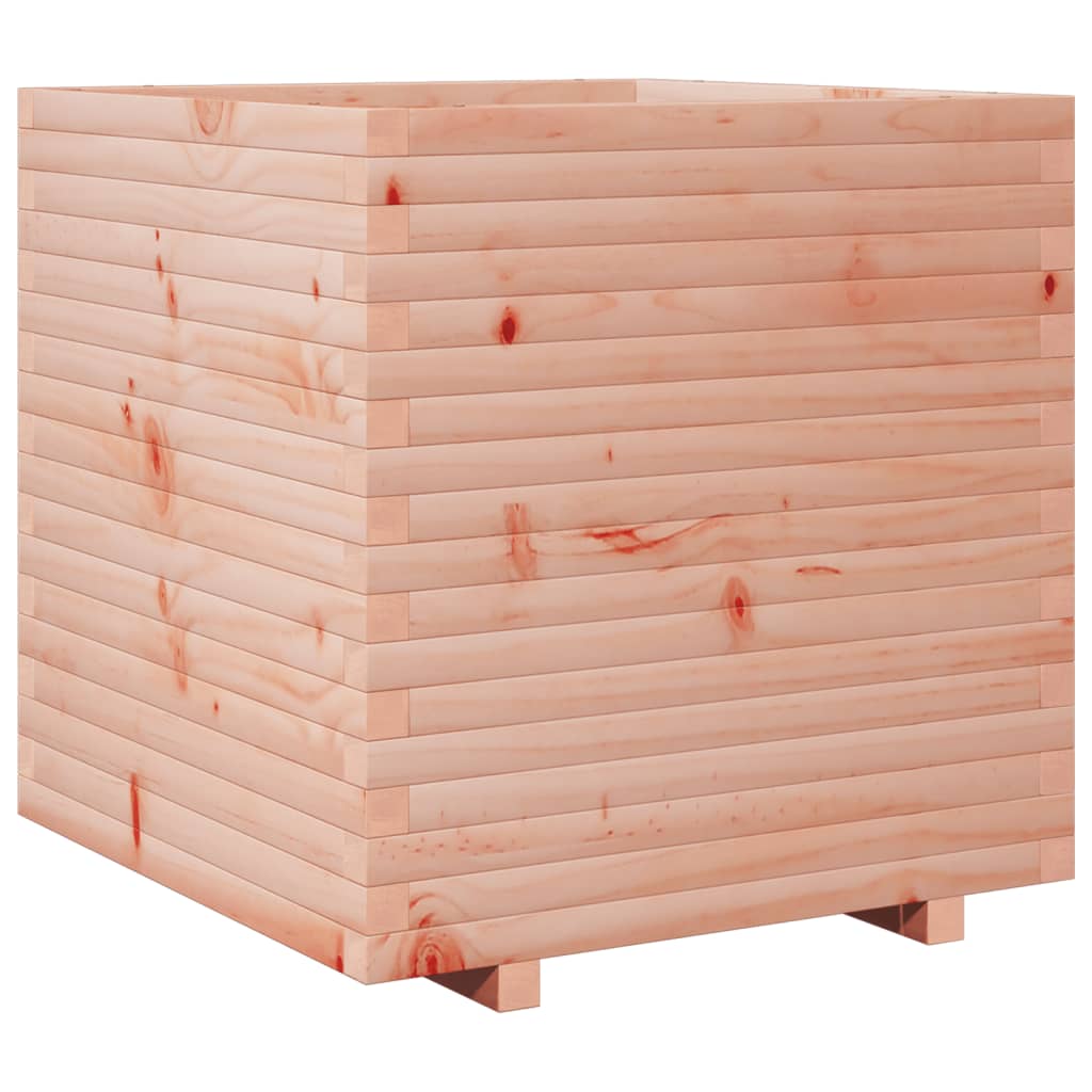 vidaXL Jardinera madera maciza de abeto Douglas 70x70x72 cm