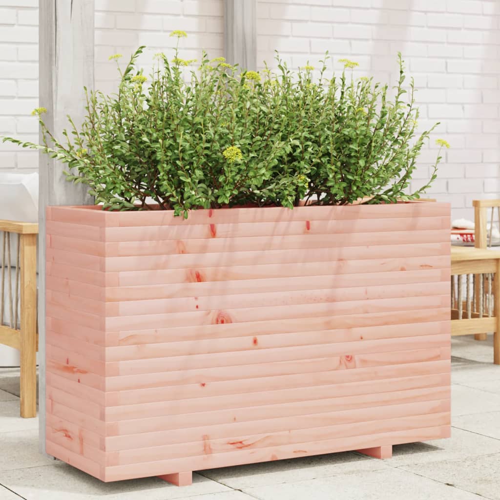 vidaXL Jardinera madera maciza de abeto Douglas 110x40x72 cm