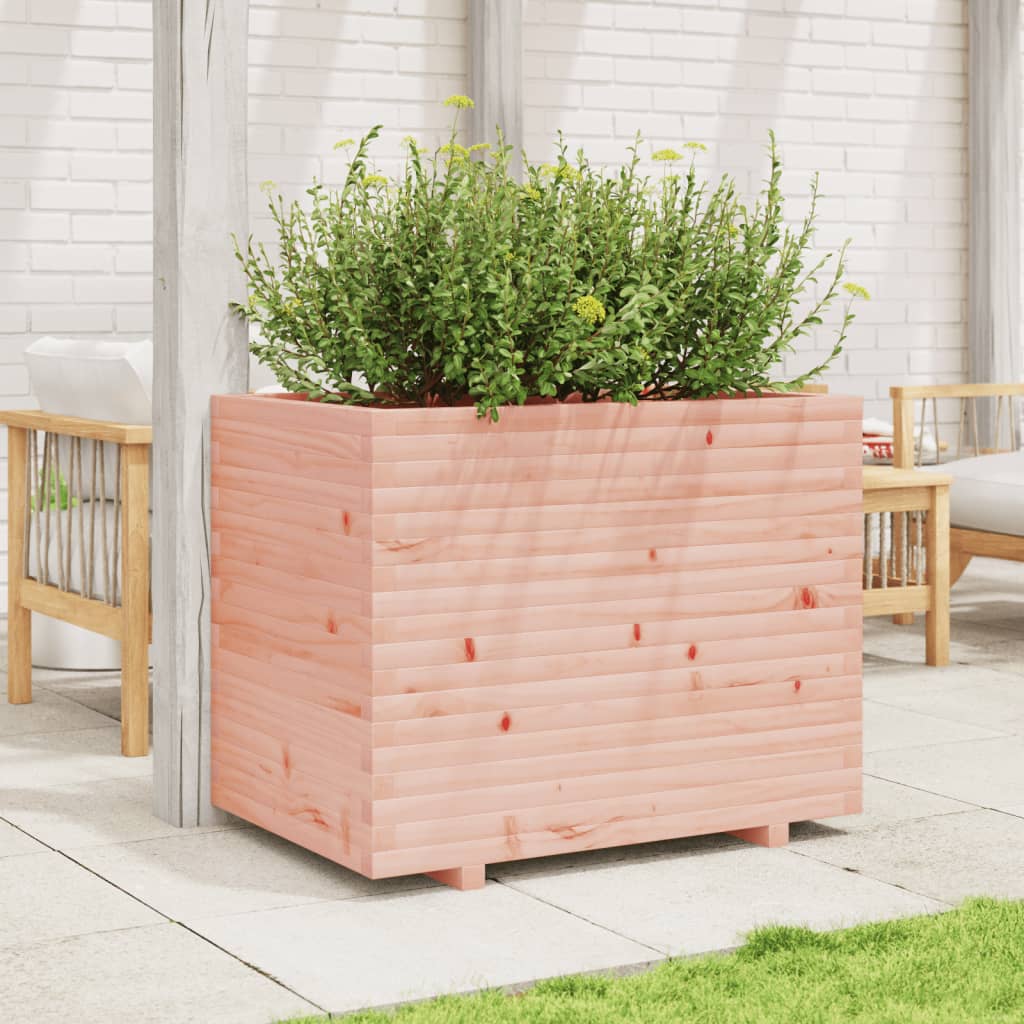 vidaXL Jardinera madera maciza de abeto Douglas 90x60x72 cm