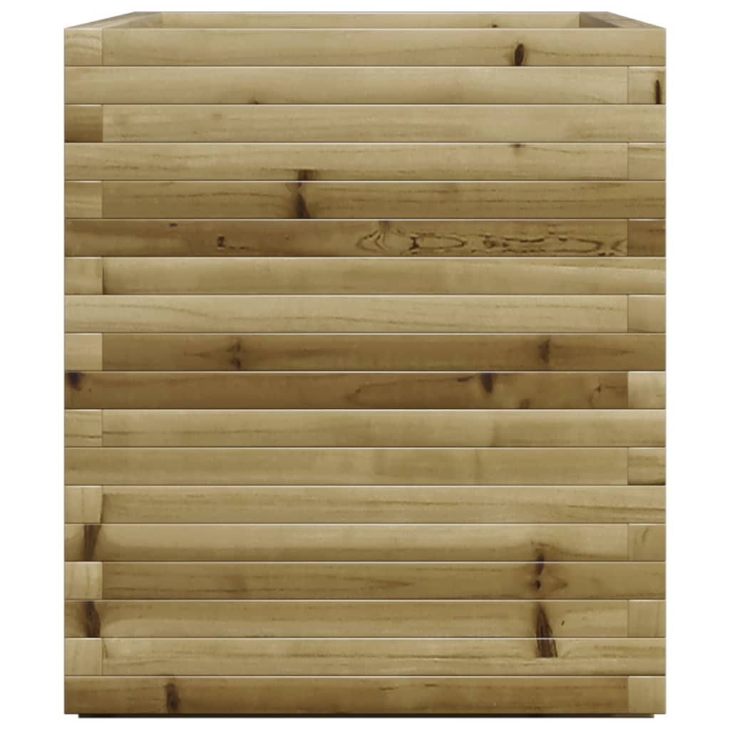 vidaXL Jardinera madera de pino impregnada 90x60x72 cm