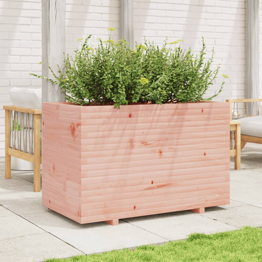 vidaXL Jardinera madera maciza de abeto Douglas 110x60x72 cm