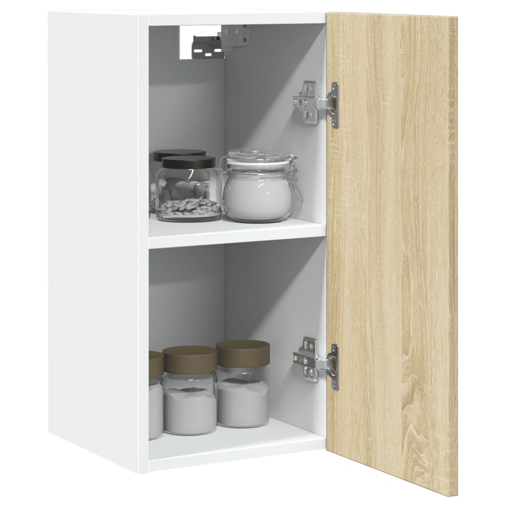 vidaXL Armario colgante cocina contrachapada color roble 29,5x31x60 cm