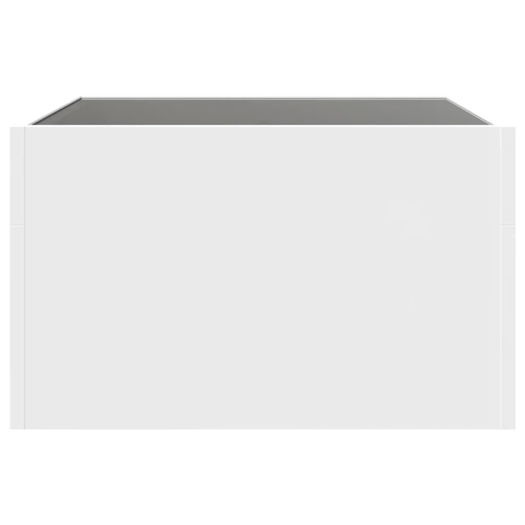 vidaXL Mesa de centro con Infinity LED blanco 50x50x30 cm