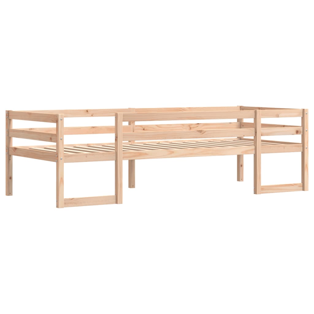 vidaXL Estructura de cama para niños madera maciza de pino 80x200 cm