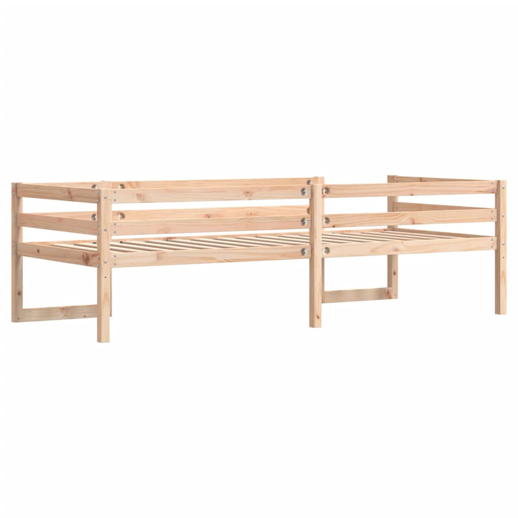 vidaXL Estructura de cama para niños madera maciza de pino 80x200 cm