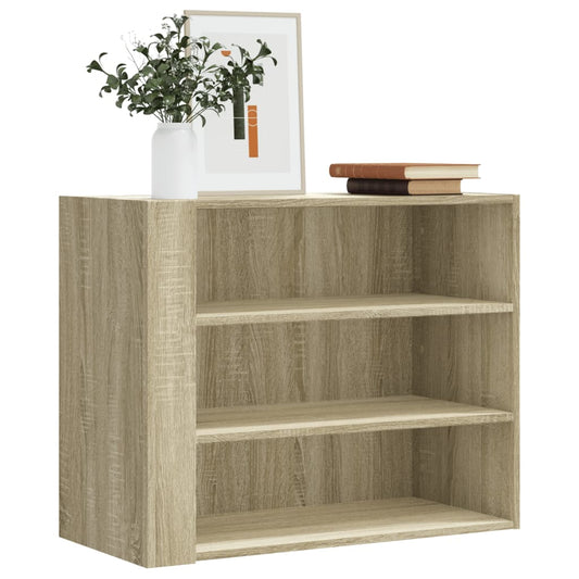 vidaXL Armario de pared madera de ingeniería roble Sonoma 75x35x60 cm