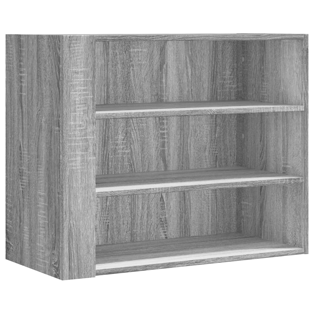 vidaXL Armario de pared madera de ingeniería gris Sonoma 75x35x60 cm