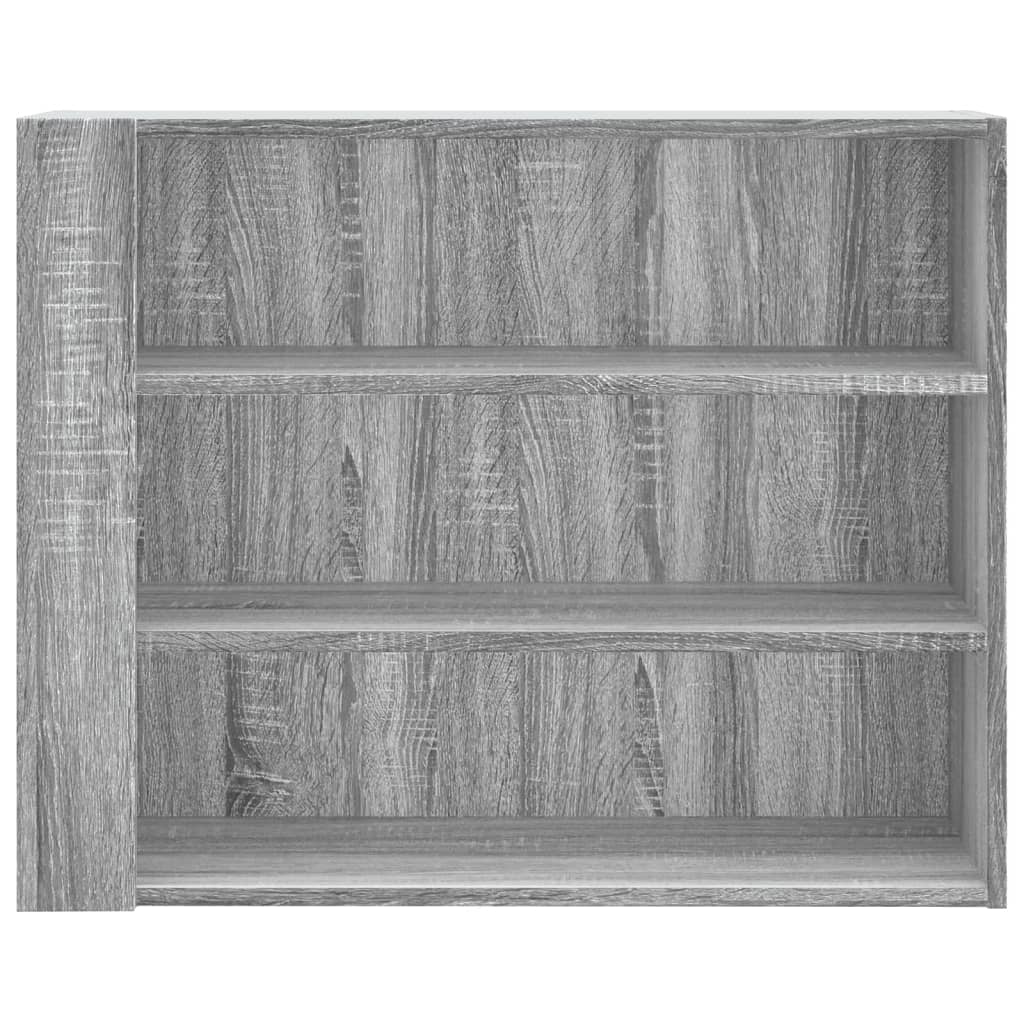 vidaXL Armario de pared madera de ingeniería gris Sonoma 75x35x60 cm