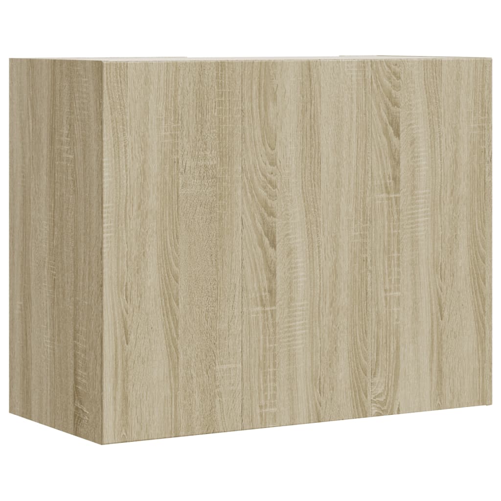 vidaXL Armario de pared madera de ingeniería roble Sonoma 75x35x60 cm