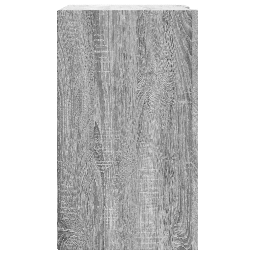 vidaXL Armario de pared madera de ingeniería gris Sonoma 75x35x60 cm