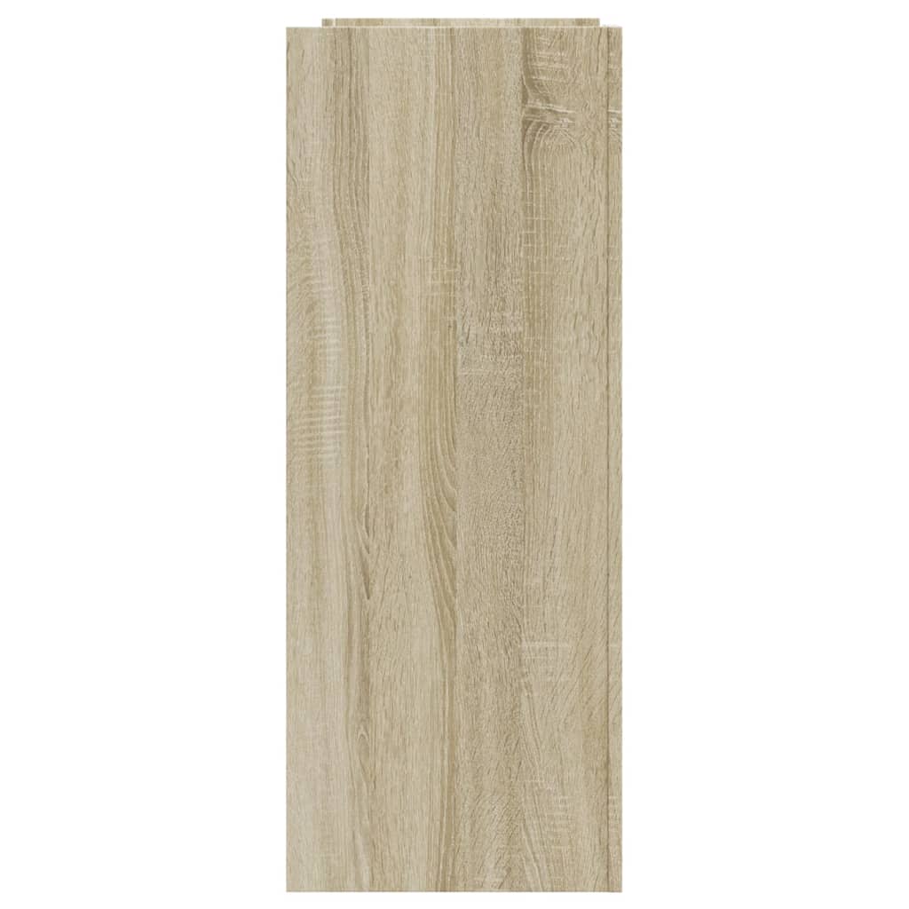 vidaXL Mesa consola de madera de ingeniería roble Sonoma 100x35x90 cm