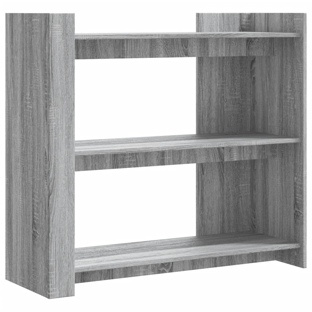 vidaXL Mesa consola de madera de ingeniería gris Sonoma 100x35x90 cm