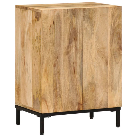 vidaXL Aparador de madera maciza de mango 53x35x72 cm