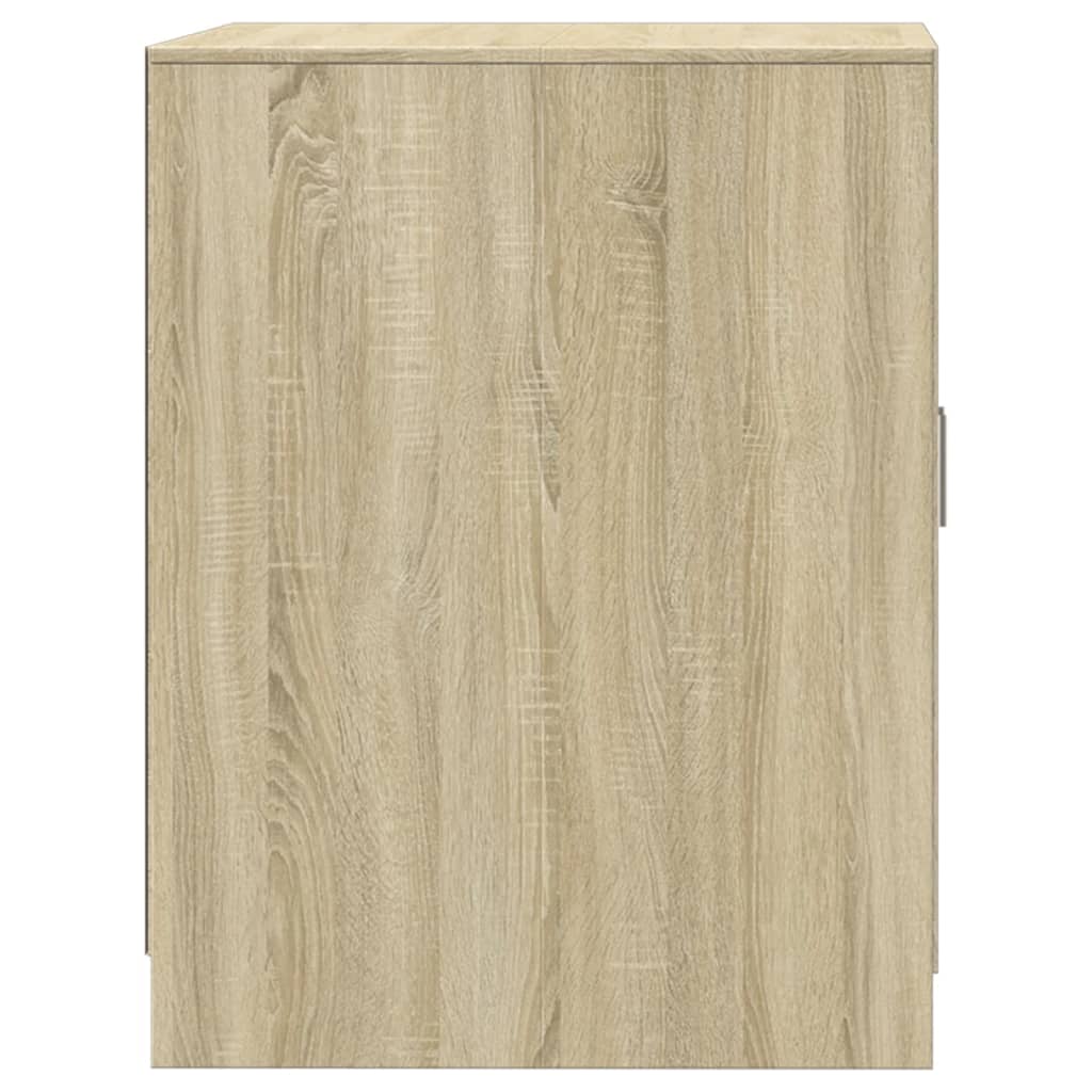 vidaXL Armario de lavadora roble Sonoma 70,5x71,5x91,5 cm