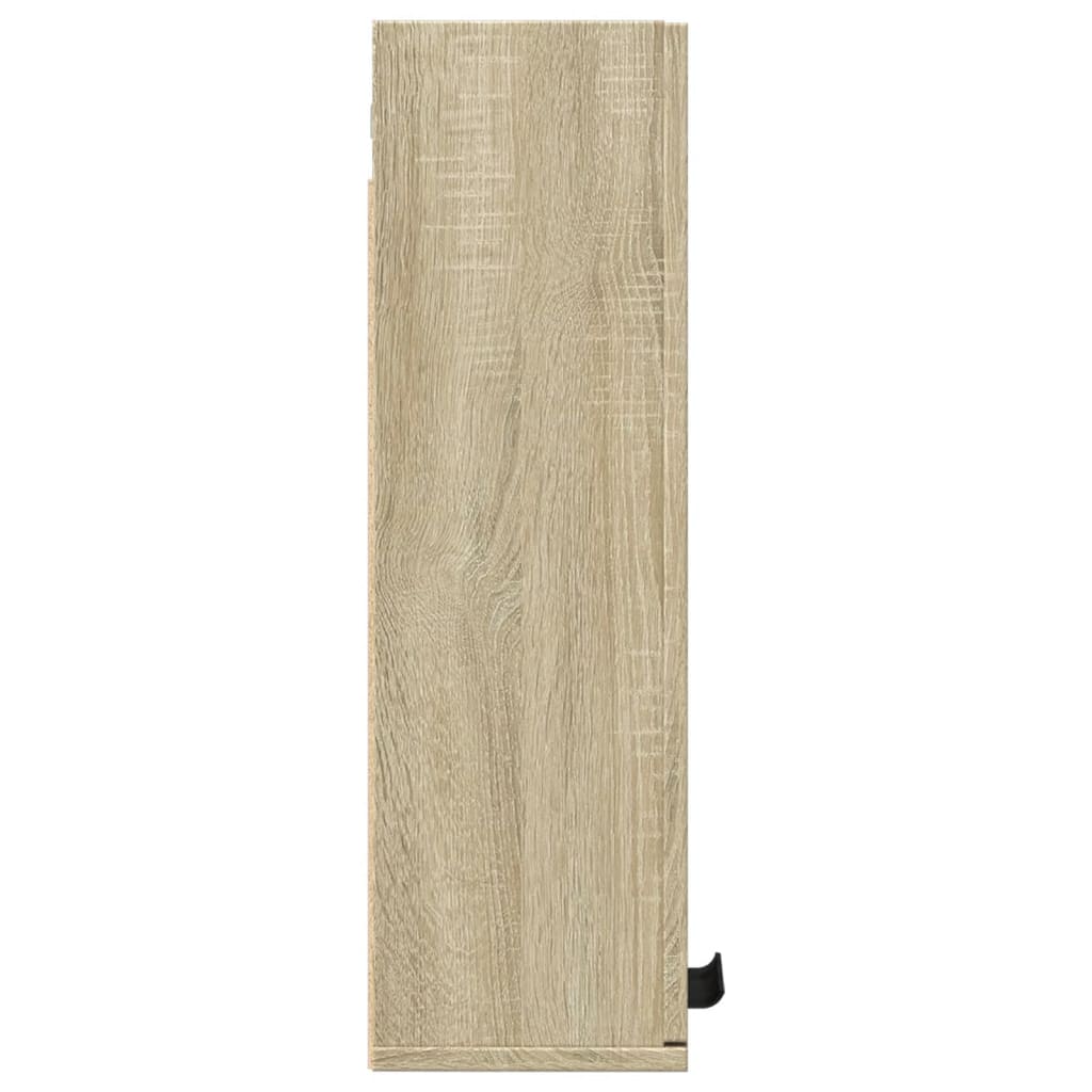 vidaXL Armario de baño de pared color roble Sonoma 32x20x67 cm