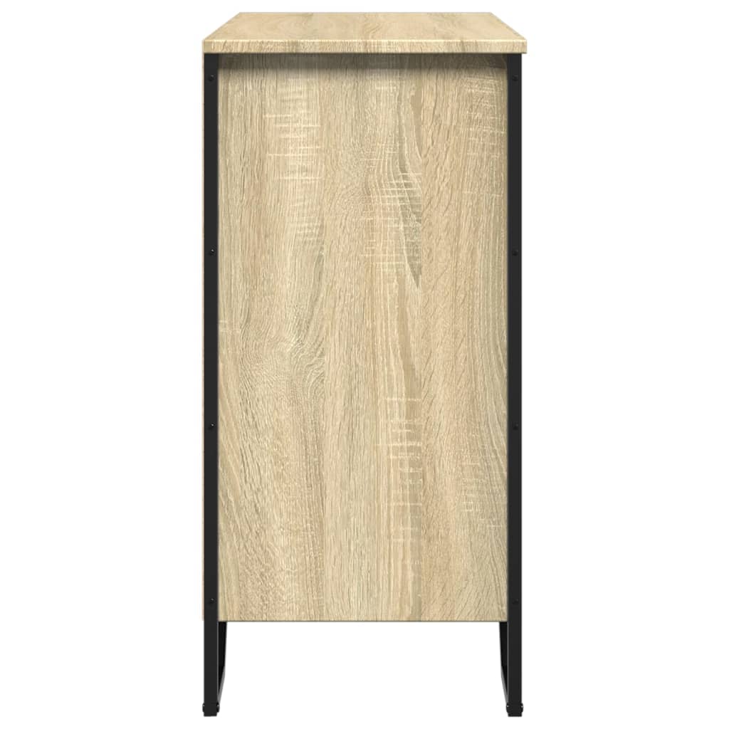 vidaXL Aparador madera de ingeniería roble Sonoma 78x35,5x74,5 cm