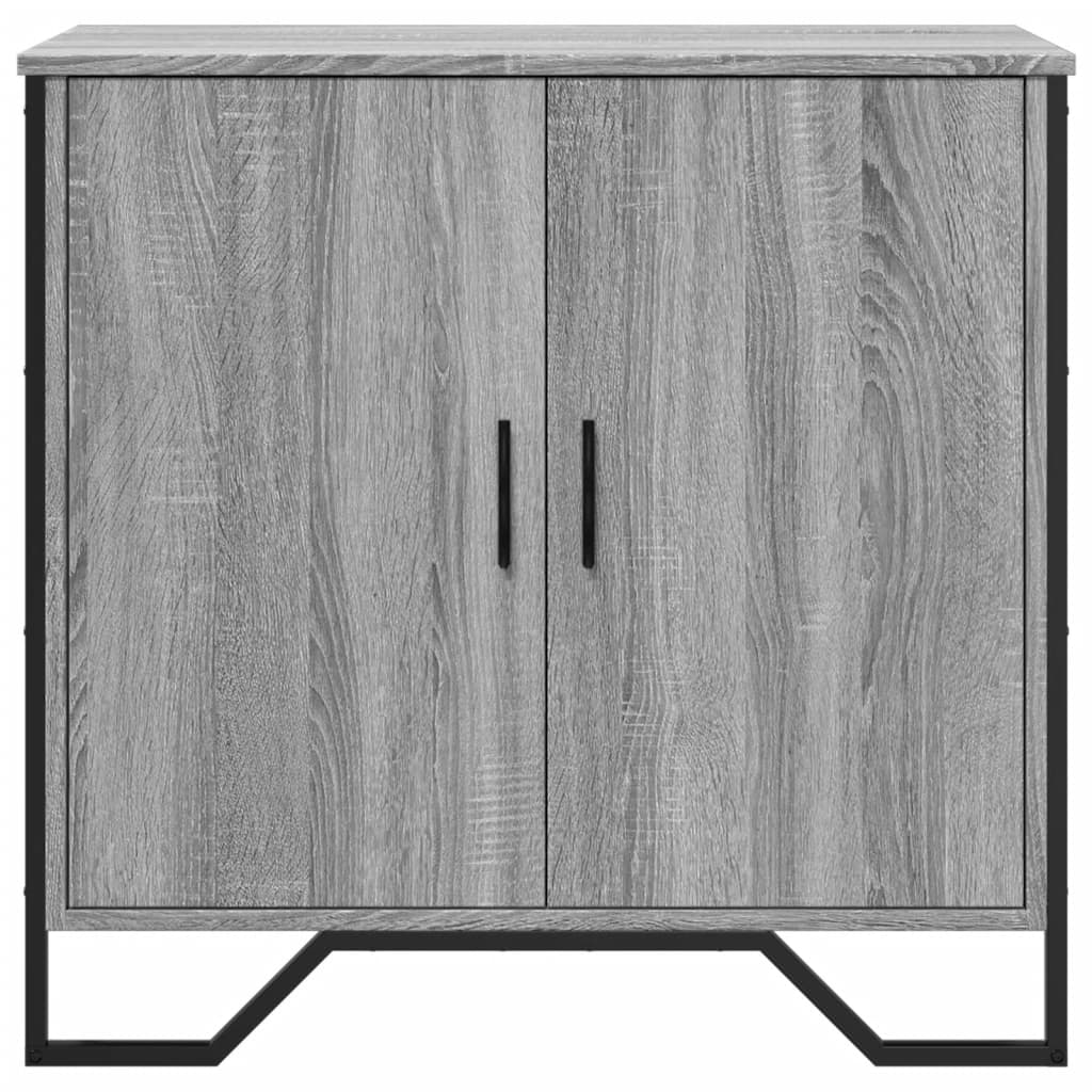 vidaXL Aparador madera de ingeniería gris Sonoma 78x35,5x74,5 cm