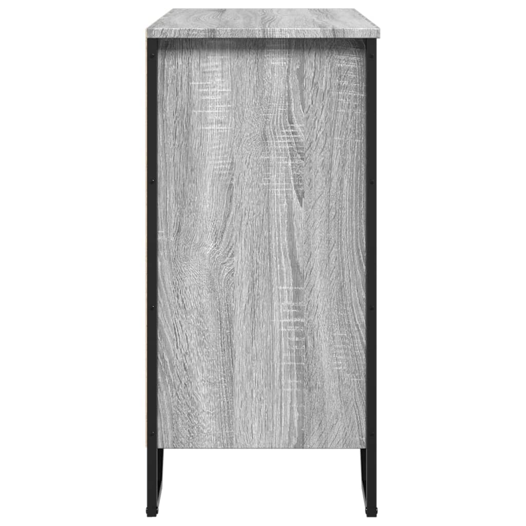 vidaXL Aparador madera de ingeniería gris Sonoma 78x35,5x74,5 cm