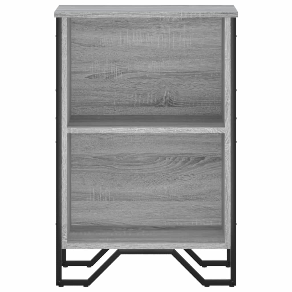 vidaXL Estantería madera de ingeniería gris Sonoma 50x31x74,5 cm