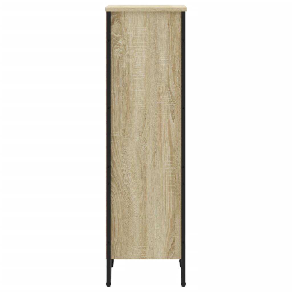 vidaXL Estantería de madera de ingeniería roble Sonoma 50x31x106 cm