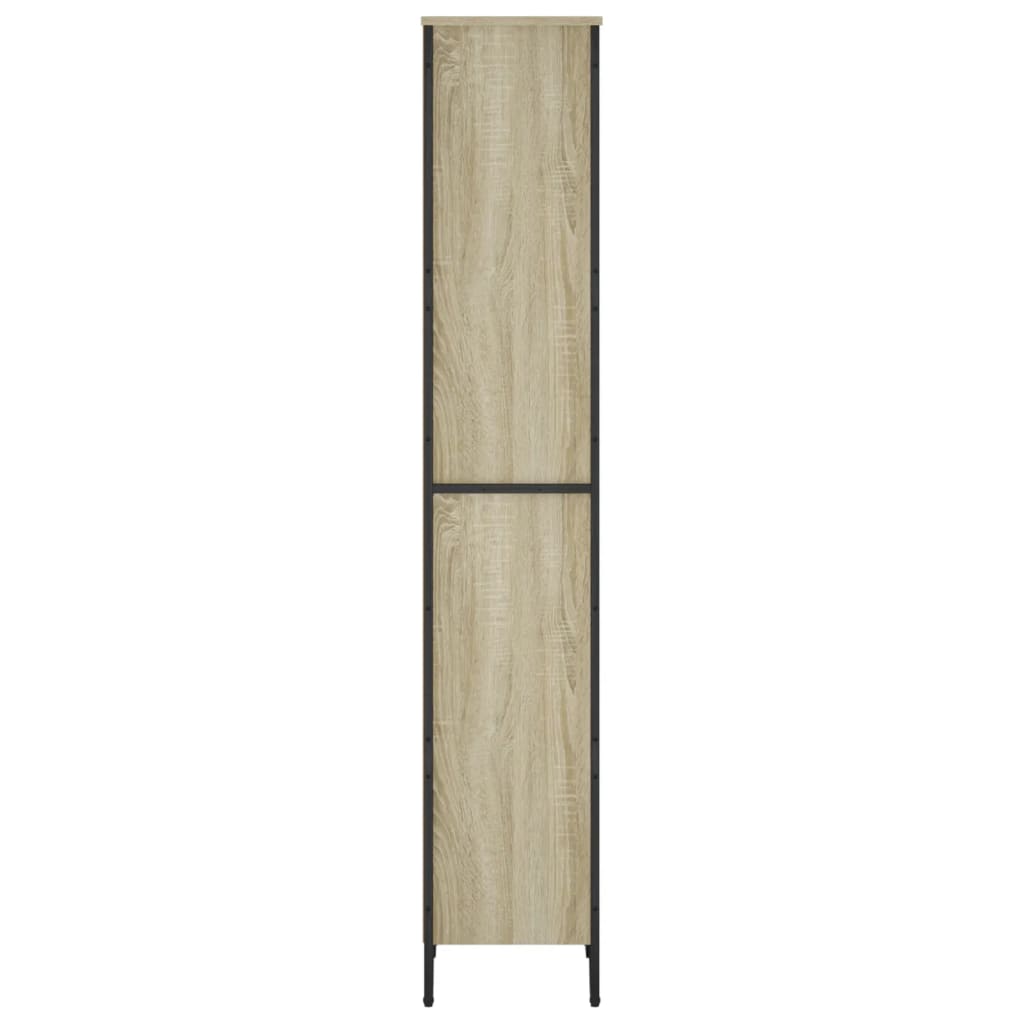 vidaXL Estantería madera de ingeniería roble Sonoma 50x31x169 cm