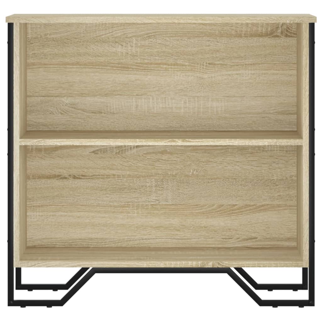 vidaXL Estantería madera de ingeniería roble Sonoma 80x31x74,5 cm