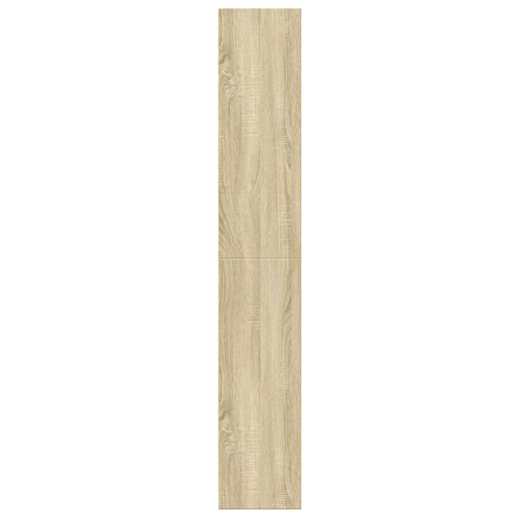 vidaXL Estantería madera de ingeniería roble Sonoma 57x28,5x174 cm