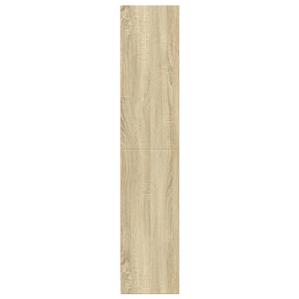 vidaXL Estantería madera de ingeniería roble Sonoma 57x28,5x141 cm