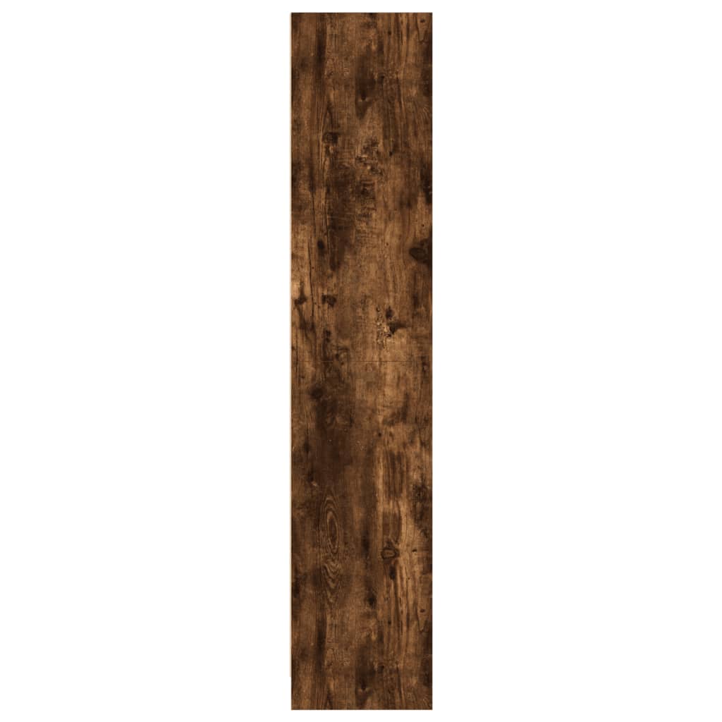 vidaXL Estantería madera de ingeniería roble ahumado 57x28,5x141 cm