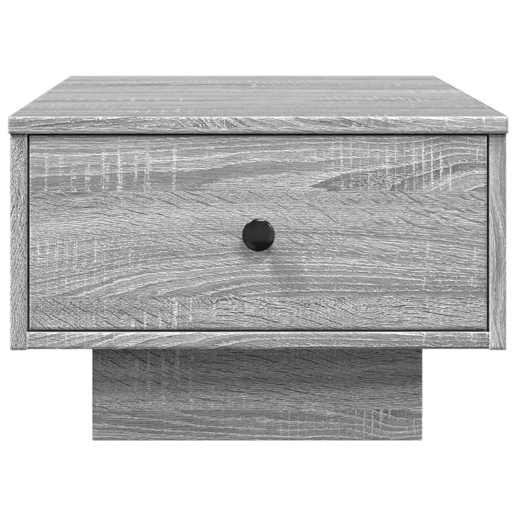 vidaXL Mesa de centro madera contrachapada gris Sonoma 60x45x31 cm