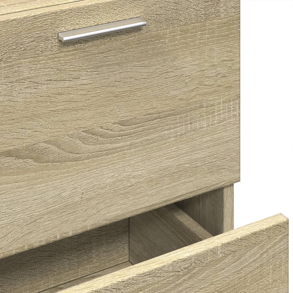 vidaXL Armario de lavabo madera de ingeniería roble Sonoma 40x37x59 cm