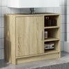 vidaXL Armario de lavabo madera de ingeniería roble Sonoma 63x29x55 cm